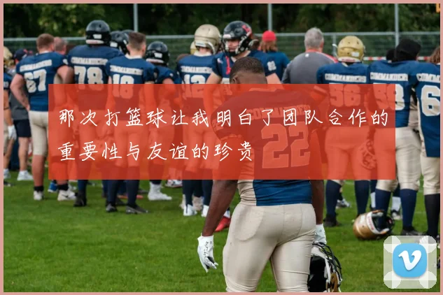 那次打篮球让我明白了团队合作的重要性与友谊的珍贵